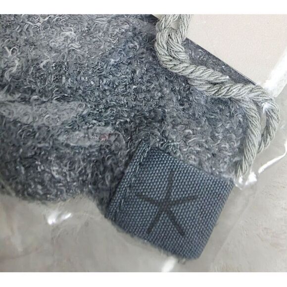 Barefoot Dreams Cozy Lite Confetti Beanie Smokey Green-Fog Gray Nwt O/S